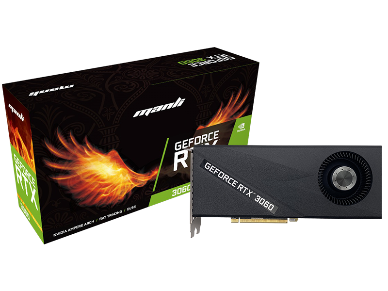 3DSTOR-Product-GeForce RTX 30/40 Blower Series-Manli RTX3060 Blower